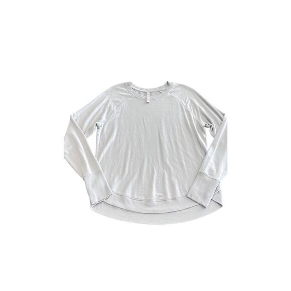 Athleta Gray Sweatshirt Top Size M - Picture 1 of 7